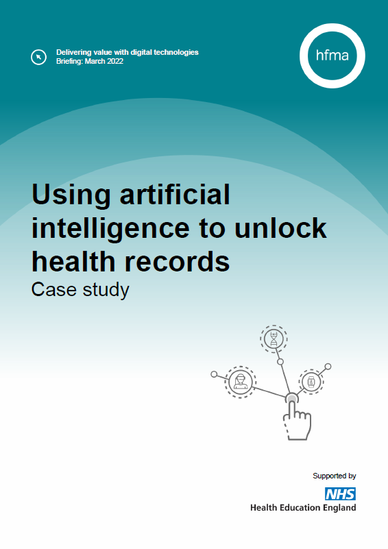 Using artificial intelligence to unlock health records