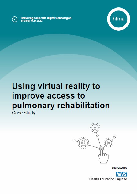 Using virtual reality to improve access to pulmonary rehabilitation