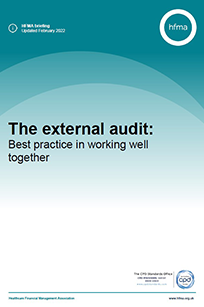The external audit: best practice in working well together