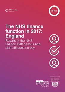 NHS finance function