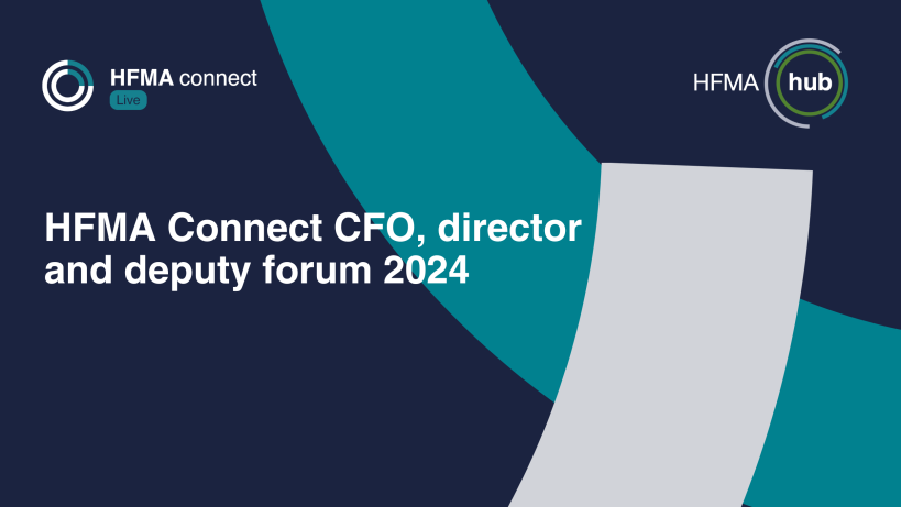 HFMA Connect CFO, director and deputy forum banner