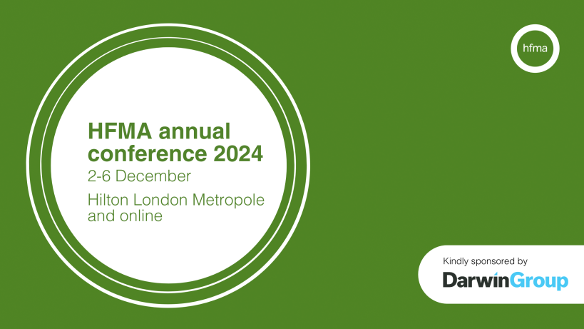 HFMA annual conference 2024 kindly sponsored by DarwinGroup