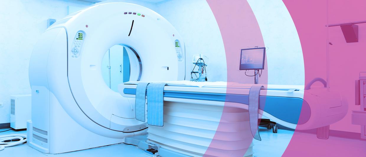 Image of empty MRI machine